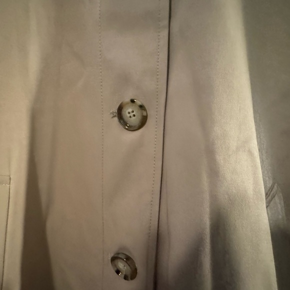 NWT Calvin Klein trench coat with hood - Picture 13 of 14